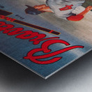 1950 Milwaukee Braves Art Metal print