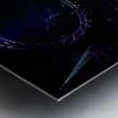 Cirque Le Noir Aerial Ring with Oil Metal print