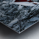 Franklin Falls Snow Metal print