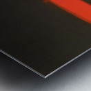 Sunset horizon. Metal print