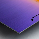 Vibrant Boston Sunset Metal print