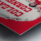 1946 Colgate vs. Cornell Metal print