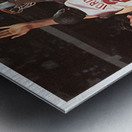 Jordan Dunk over Laimbeer Metal print