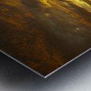 Alaska Highway Sunset Metal print