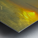 Santorini Sunset Metal print