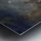 Naval Combat off Cape Lizard in Cornwall, 21 October 1707 Metal print