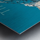 The Mountains are Calling Metal print