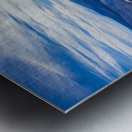 The Chairlift - oil painting Metal print