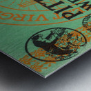 1967 West Virginia vs. Pitt Metal print