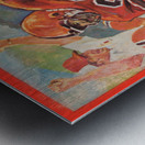 1977 Oregon State Football Art Metal print