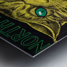 1935 Northwestern vs. Ohio State Metal print