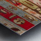 Salmon Salmon Salmon Metal print