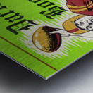 1959 Boston College vs. Dartmouth Metal print