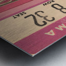 1977 Oklahoma vs. Ohio State Metal print