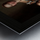 Eleonora of Toledo and Her Son by Agnolo Bronzino Classical Art Old Masters Reproduction Metal print