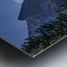 Lake Lorraine with Flowers Metal print