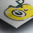 1988 Green Bay Packers vs. Chicago Metal print