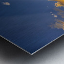 Clouds and Sunbeams Metal print