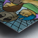 Back to College - Bugville Critters Metal print