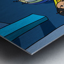 Bedtime - Staying In - Power outage - Bugville Critters Metal print