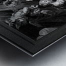 Judith Beheading Holofernes by Engraver Cornelis Galle Old Masters Classical Art Reproduction Metal print