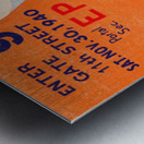 1940 Army Navy Game Metal print