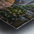 looking up Metal print