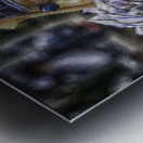 man in lace Metal print