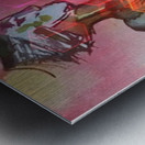 abstract woman edit 2 Metal print