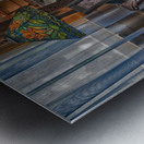 interior 3 Metal print