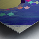 Vibrations Metal print