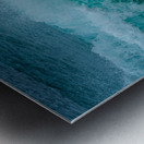 Wave underbelly Metal print