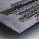 Panama City Small Panorama Metal print