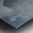 Peak Breaking through Metal print