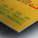 1981 Tangerine Bowl Missouri Win Metal print