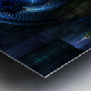 View To Eternity Fractal Art Composition Metal print