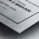 Souvenir d'Amerique Metal print