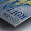 Visitez Rouen Metal print