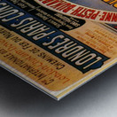 Orient Express Metal print