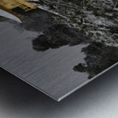 Kyoto Kinkaku-ji in snow Metal print