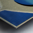 Spain fisherman Metal print