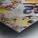 1983 University of Tulsa Football Poster Metal print