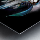 The Thunder Gods Rock Fractal Art Metal print