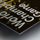 1967 Super Bowl I Ticket Stub Art Metal print