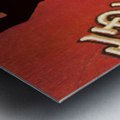 1974 St. Louis Cardinals Baseball Hat Art Metal print