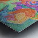 Colorful flowers Metal print