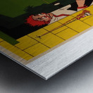 Le Livre a un sou Metal print