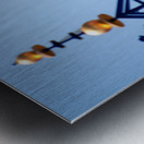 Ocean City Boardwalk Arch Up Close Abstract Metal print