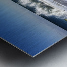 Fenwick Island Beach on New Years Day 2020 Metal print