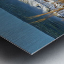 Fenwick Island Dunes and Waves Panorama Metal print